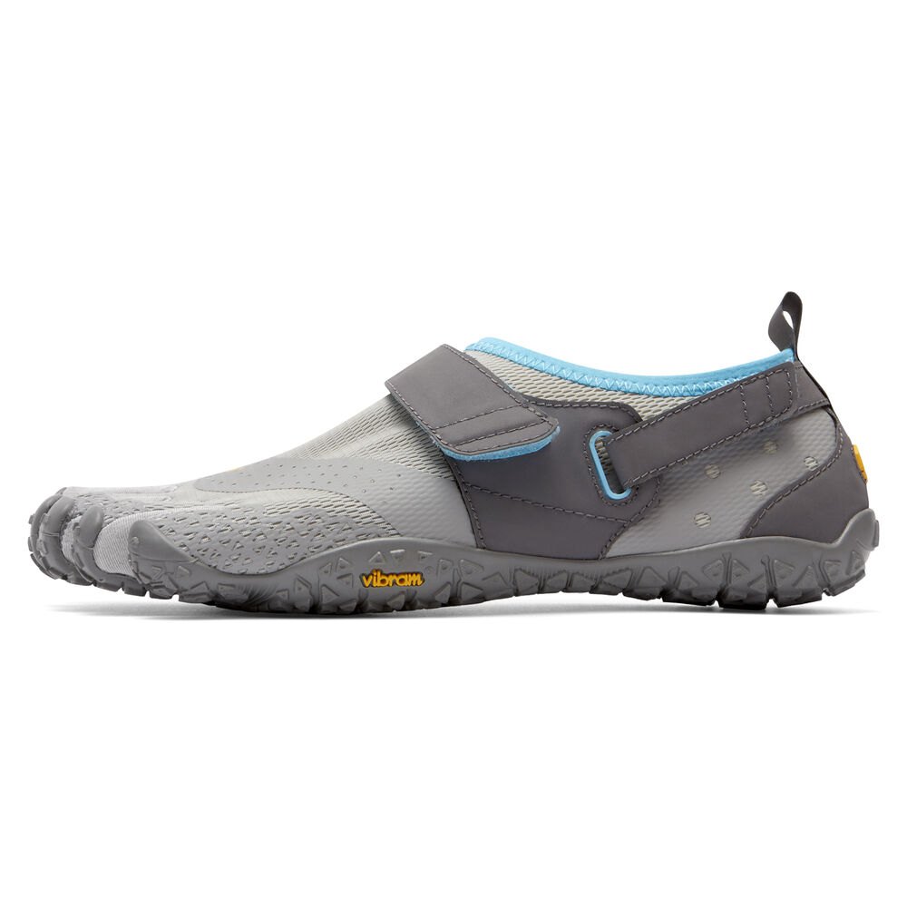 Vibram FiveFingers Dames V-Aqua - Waterschoenen Grijs/Blauw - 972530ABR